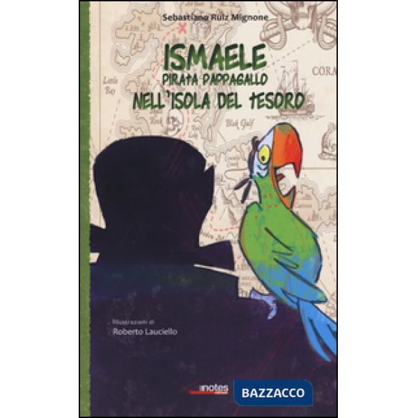 Ismaele pirata pappagallo nell'isola del tesoro