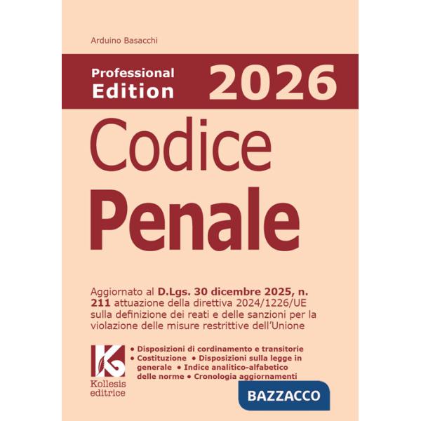 Codice penale 2026 Professional edition. Nuova ediz.