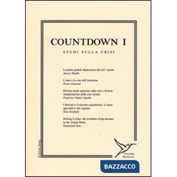 Countdown. Studi sulla crisi. Vol. 1