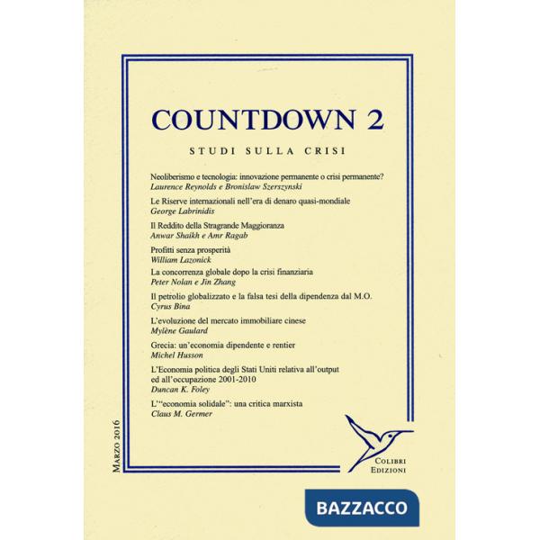 Countdown. Studi sulla crisi. Vol. 2