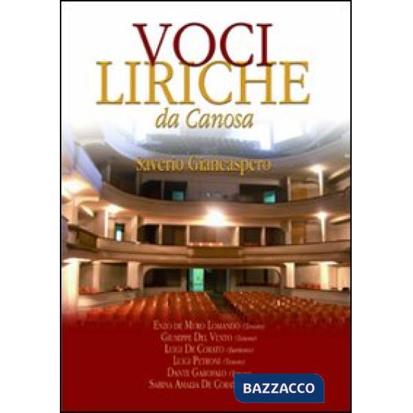 Voci liriche da Canosa