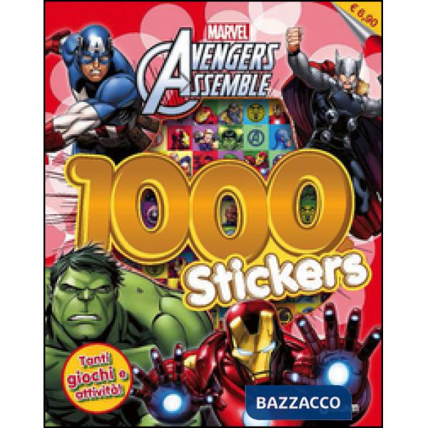 Avengers assemble. 1000 stickers. Con adesivi