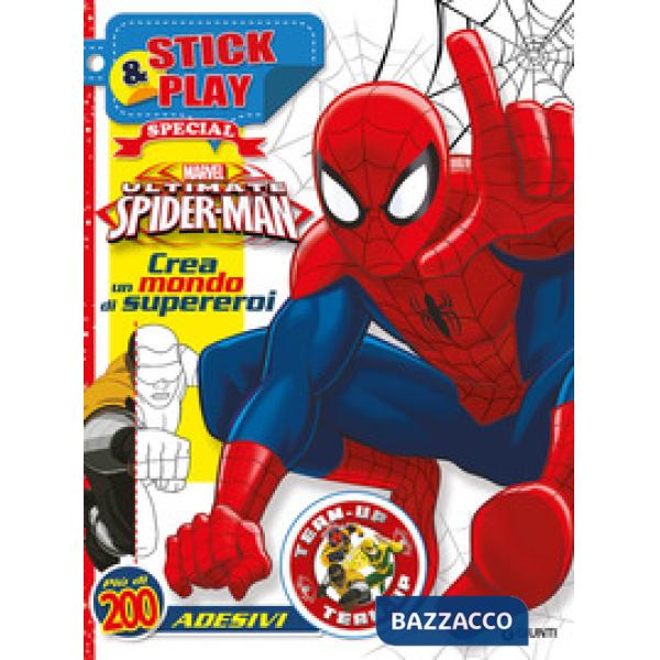 Ultimate Spider-Man. Crea un mondo di supereroi. Stick & play special. Con adesivi. Ediz. illustrata