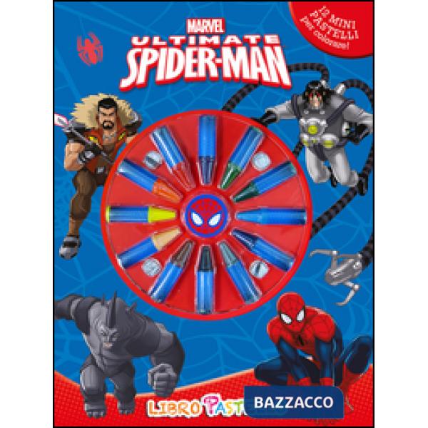 Ultimate Spider-Man. Libro pastello. Ediz. illustrata. Con gadget