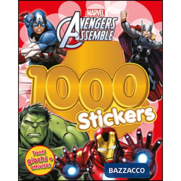 Avengers assemble. 1000 stickers. Con adesivi. Ediz. illustrata
