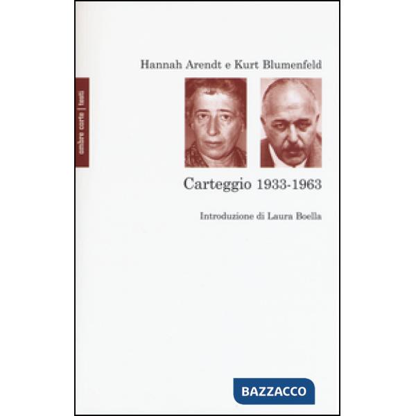 Carteggio (1933-1963)