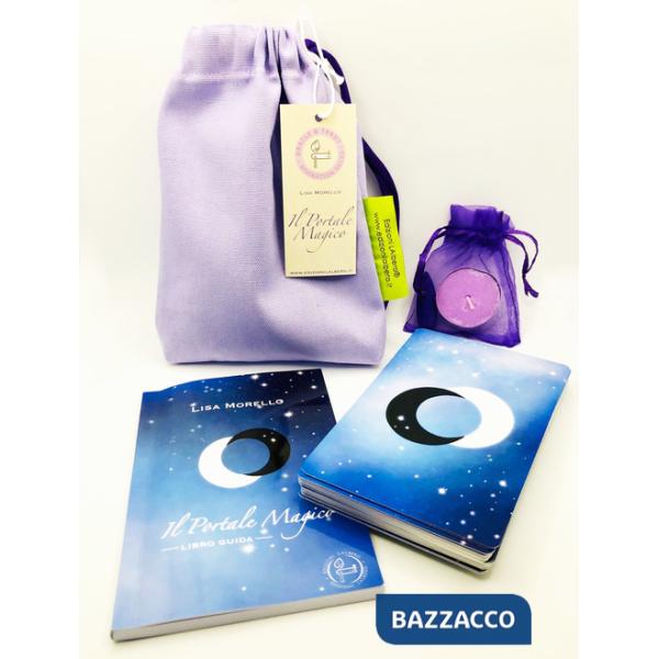 Portale Magico. 36 carte oracolo con libro guida. Con candela+incenso dentro un sacchetto fatto a mano. Con 36 Carte (Il)