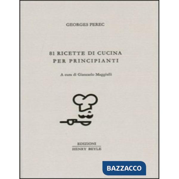 81 ricette di cucina per principianti