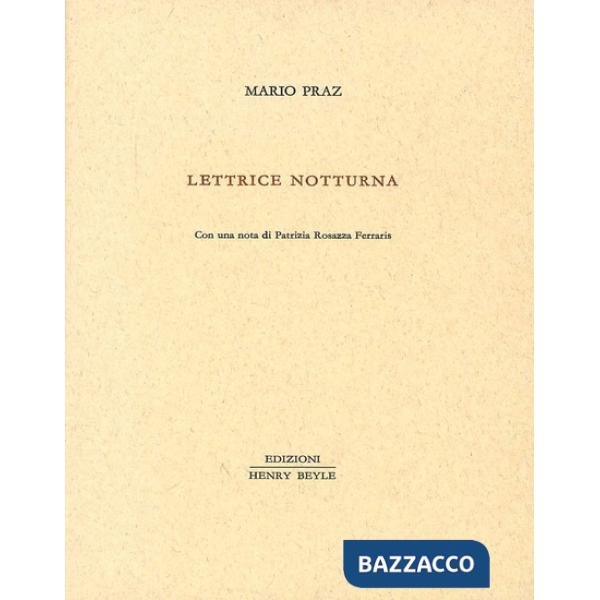 Lettrice notturna