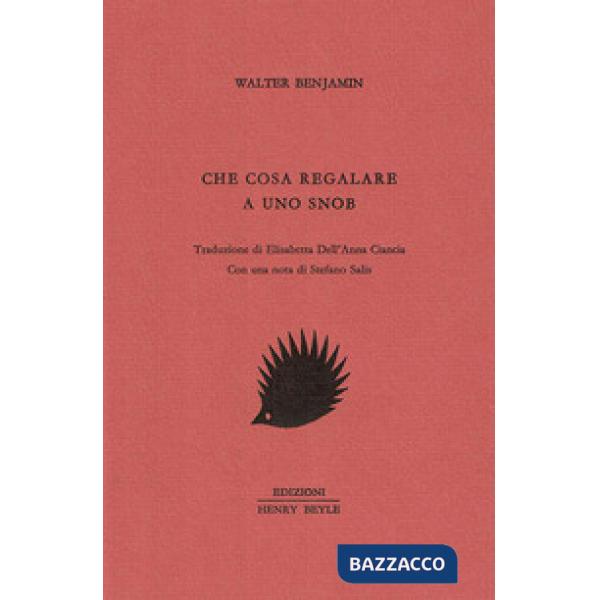 Che cosa regalare a uno snob