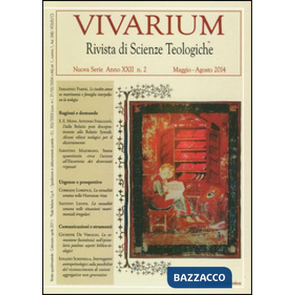 Vivarium. Rivista di scienze teologiche (2014). Ediz. illustrata. Vol. 2