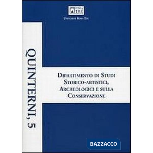 Dipartimento di Studi storico-artistici, archeologici e sulla coeservazione. Gio