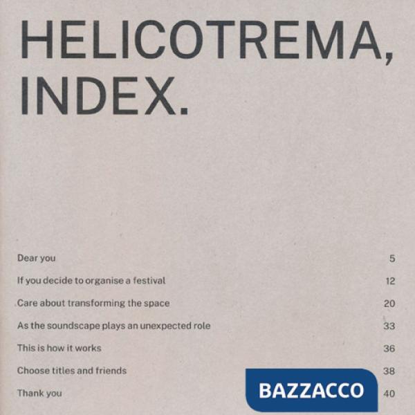 Helicotrema, index. Con Flexi-disc