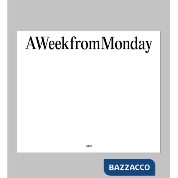 Week from monday. Ediz. italiana e inglese. Con CD-Audio (A)