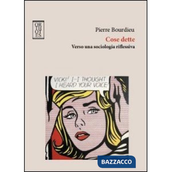 Cose dette. Verso una sociologia riflessiva