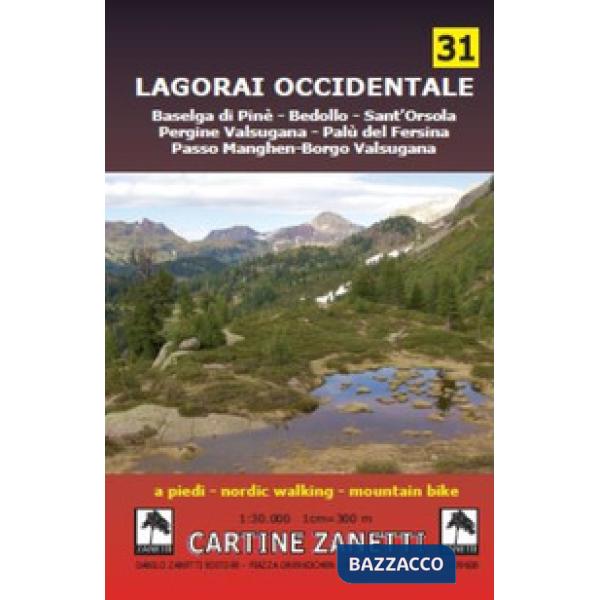 Lagorai occidentale Baselga di Pinè-Bedollo-Sant'Orsola-Pergine Valsugana-Palù del Fersina-Passo Manghen-Borgo Valsugana. A pied