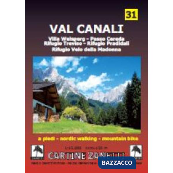 Cavalese e dintorni 1:30.000 a piedi, nordic walking, mountain bike