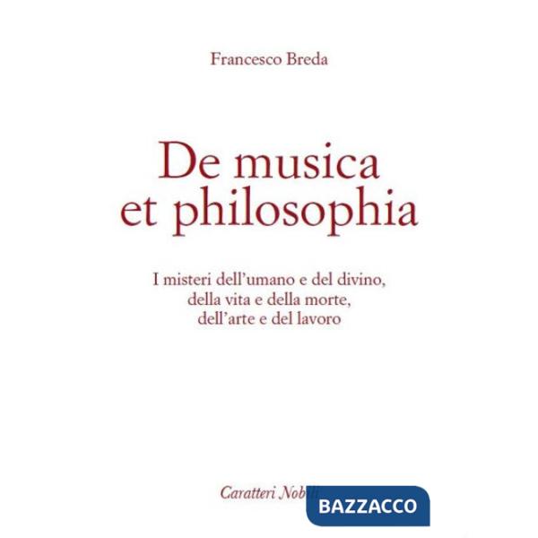 De musica et philosophia