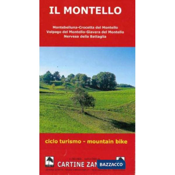 Il Montello 1:30.000 1cm300m. Ciclo turismo, mountain bike