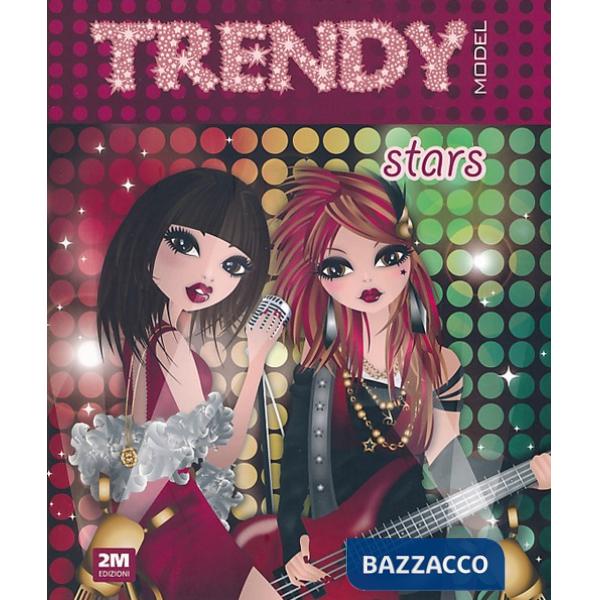 Trendy model stars. Con gadget