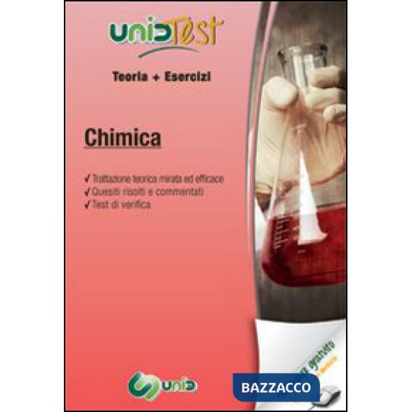 UnidTest 14. Manuale di teoria-Esercizi di chimica. Con software di simulazione