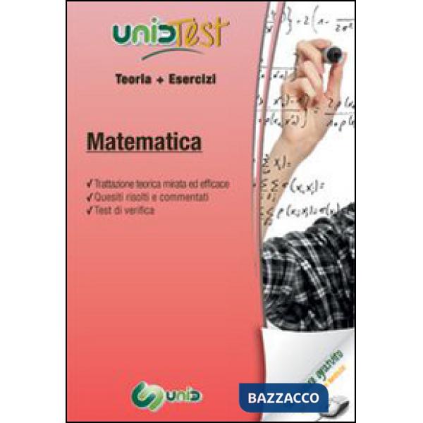 UnidTest 14. Manuale di teoria-Esercizi di matematica. Con software di simulazio