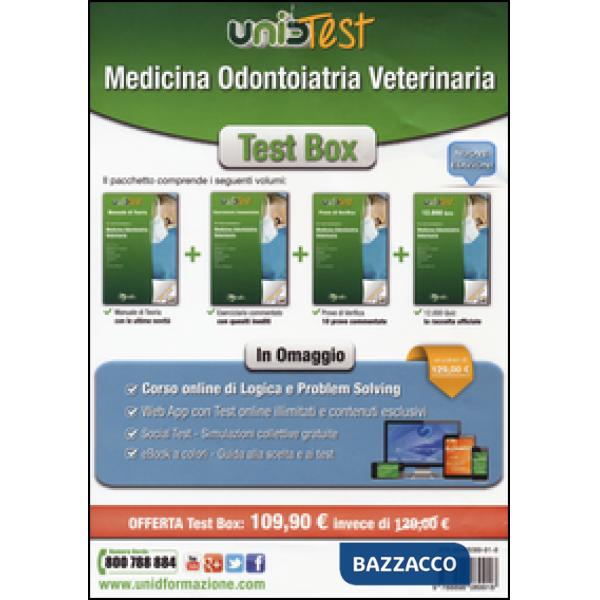 Test box medicina odontoiatria veterinaria: Manuale di teoria-Eserciziario comme