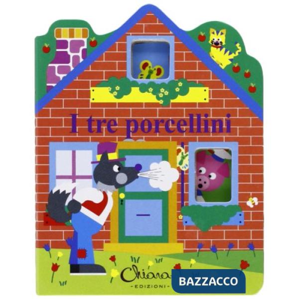 Tre porcellini. Casetta con finestre. Ediz. illustrata (I)