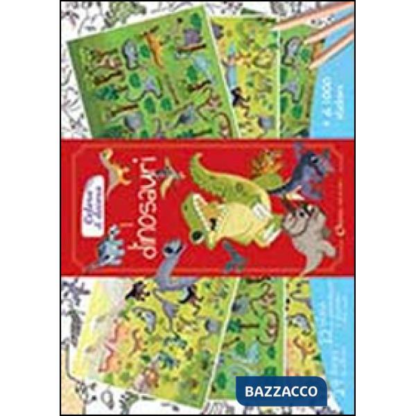 Dinosauri. Colora & decora. Ediz. illustrata (I)