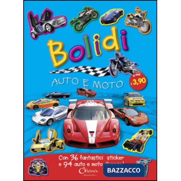 Bolidi adesivi creativi. Ediz. illustrata
