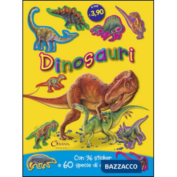Dinosauri adesivi creativi. Ediz. illustrata