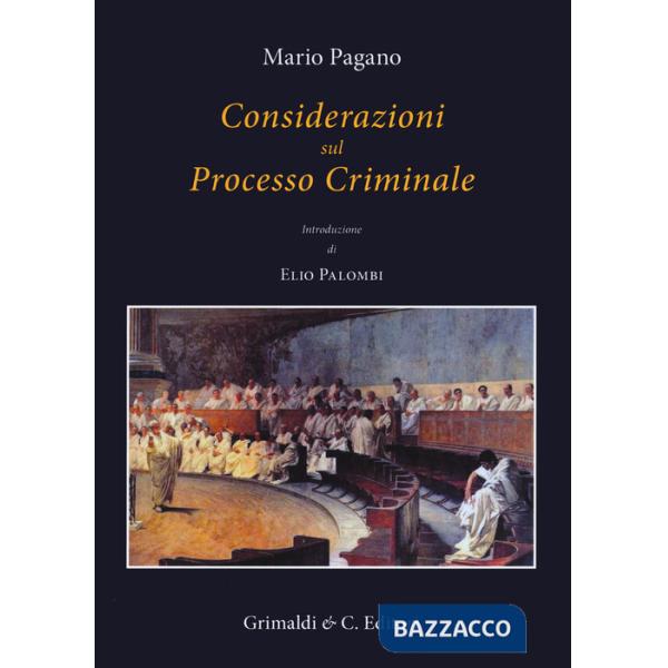 Considerazioni sul processo criminale
