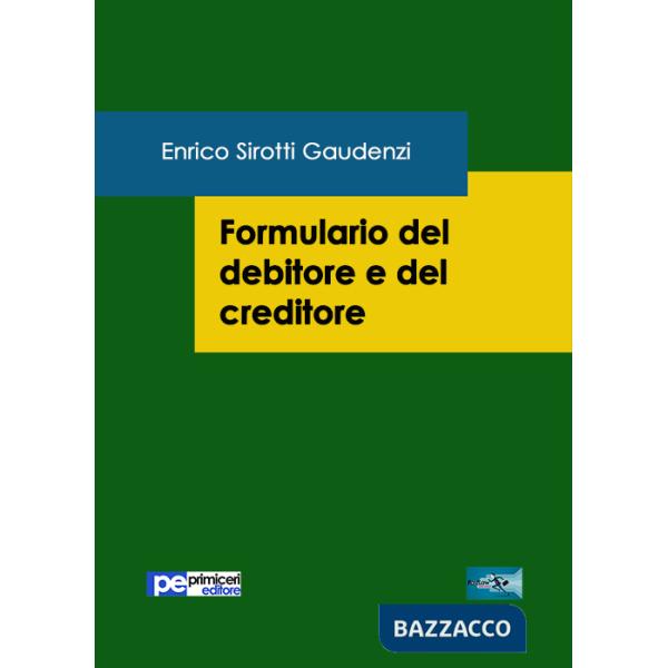 Formulario del debitore e del creditore