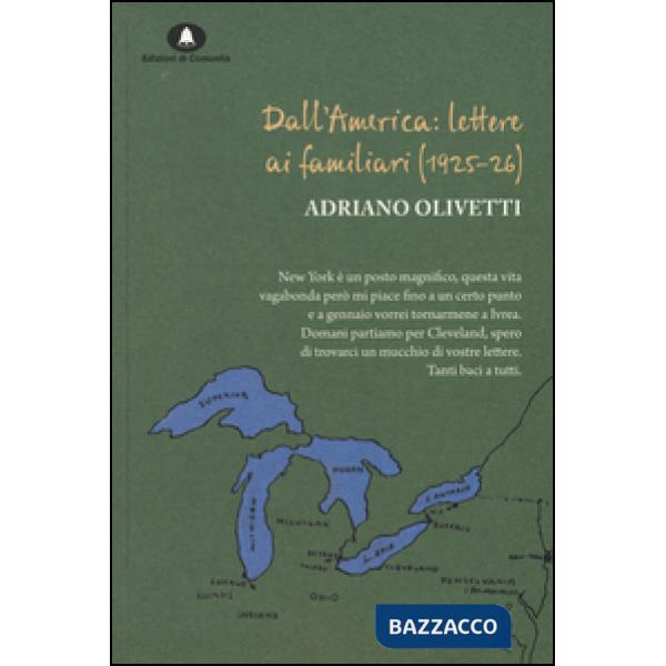 Dall'America: lettere ai familiari (1925-26)