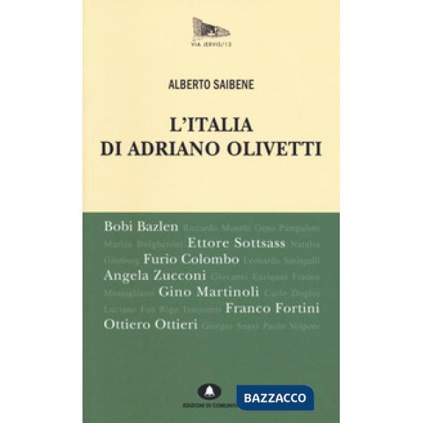 Italia di Adriano Olivetti (L')