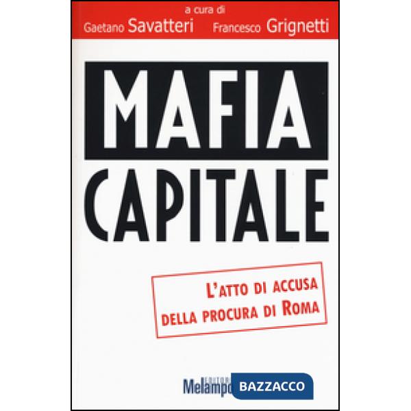 Mafia capitale. L'atto di accusa della Procura di Roma