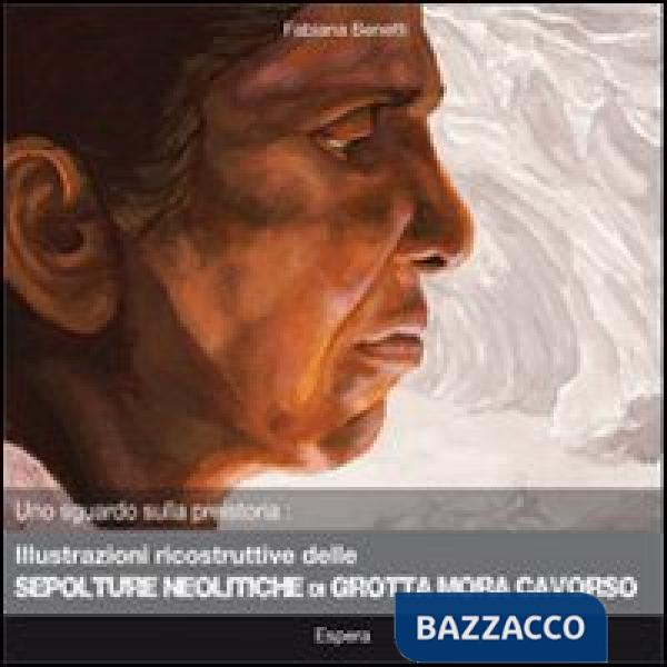 Illustrazioni ricostruttive delle sepolture meolitiche di grotta Mora Cavorso