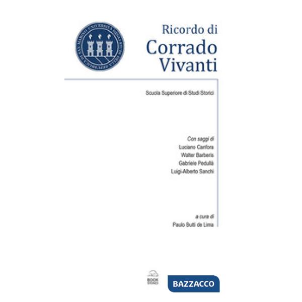 Ricordo di Corrado Vivanti