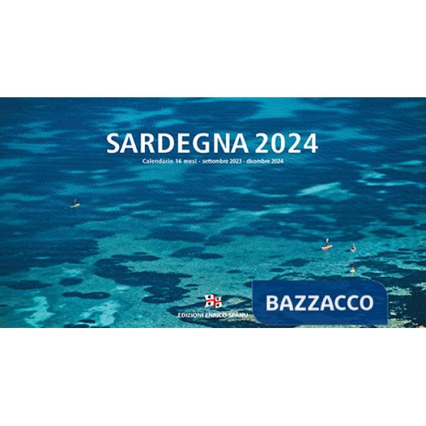 Sardegna. Calendario 16 mesi da tavolo 2024