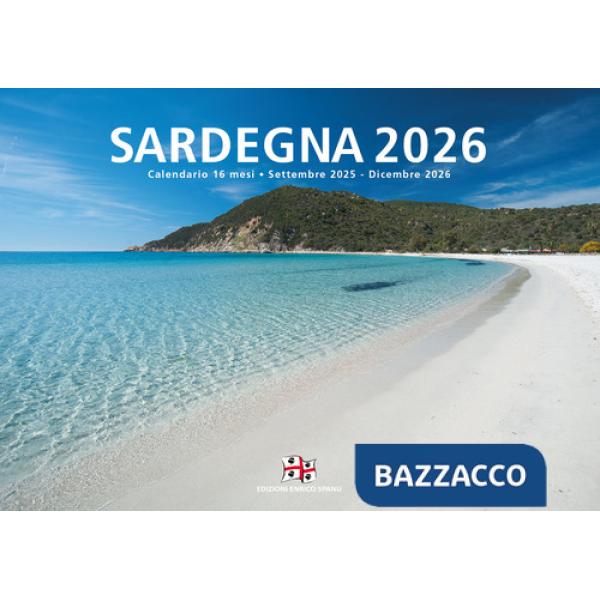 Sardegna 2026. Calendario da parete 16 mesi