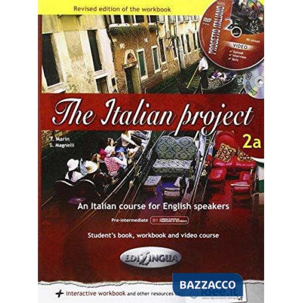 THE ITALIAN PROJECT 2A STUDENT'S BOOK & WORKBOOK + DVD VIDEO + CD AU
