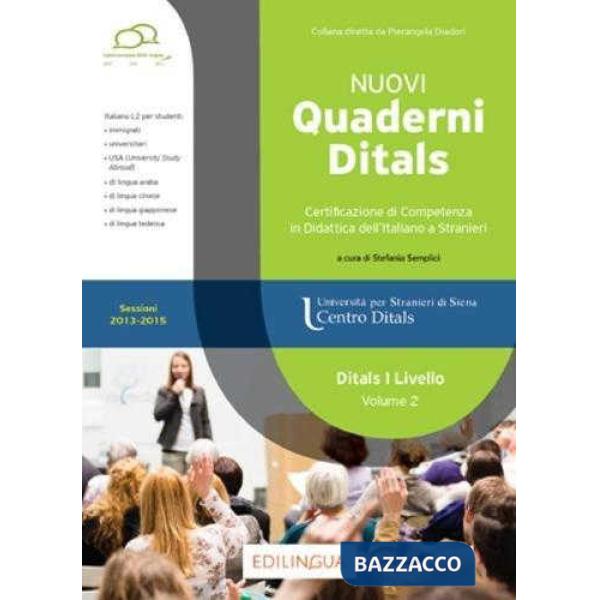 NUOVO QUADERNO DITALS DI I LIVELLO VOLUME 2