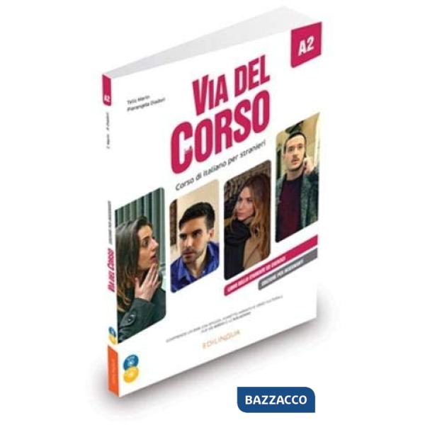 VIA DEL CORSO A2 LIBRO DEL PROFESSORE + CD AUDIO (2) + DVD VIDEO