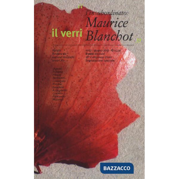 Verri (2018) (Il). Vol. 67: L' insubordinato: Maurice Blanchot
