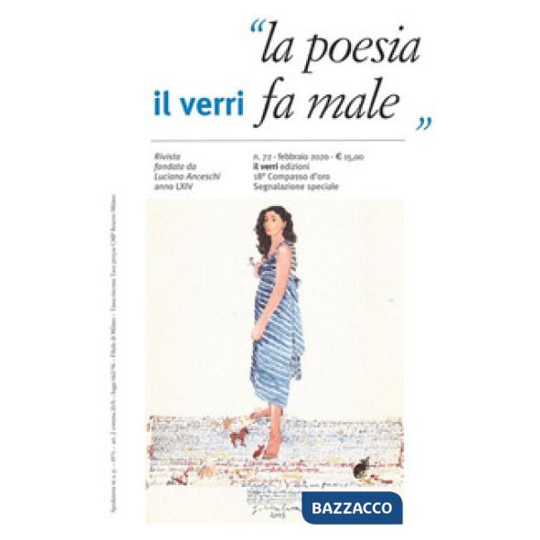 Verri (2020) (Il). Vol. 72: La poesia fa male