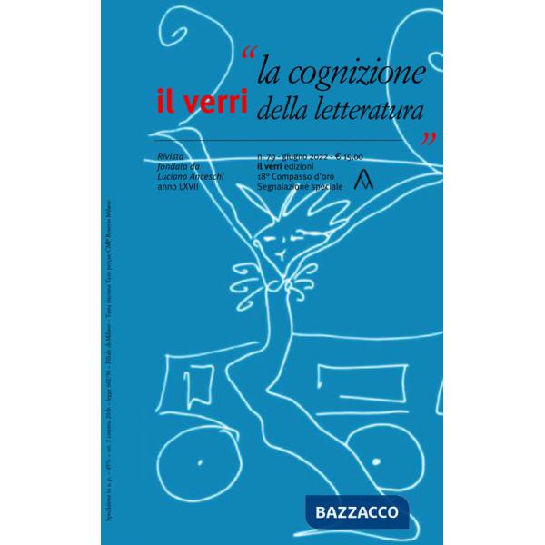 Verri (2022) (Il). Vol. 79: La cognizione della letteratura