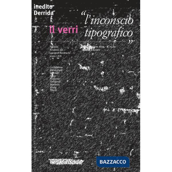 Verri (2024) (Il). Vol. 85: L' inconscio tipografico