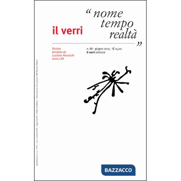 Verri (2025) (Il). Vol. 88: Nome, tempo, realtà