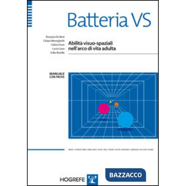 Batteria VS. Abilità visuo-spaziali nell'arco di vita