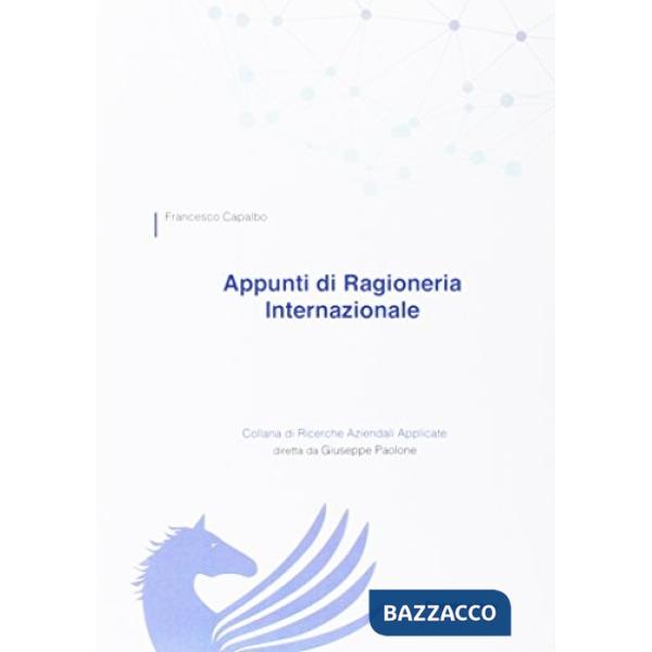 Appunti di ragioneria internazionale